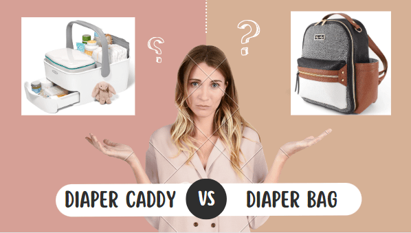 diaper caddy vs diaper bag