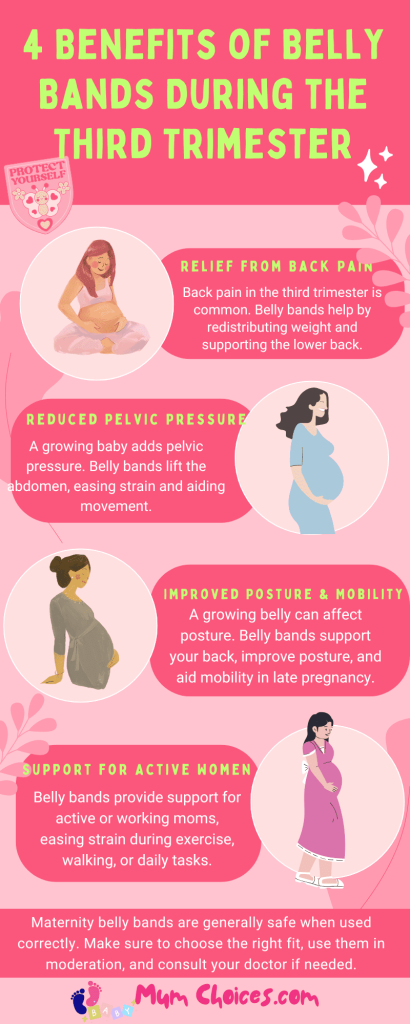 are belly bands safe during pregnancy third trimester?