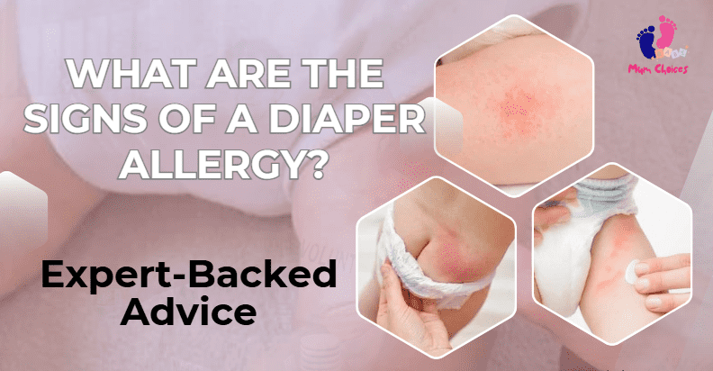 what are the signs of a diaper allergy